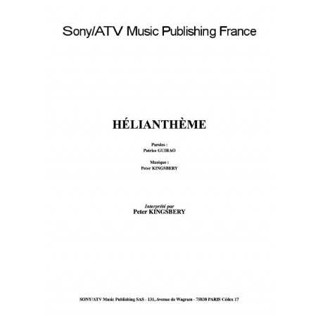 HÉLIANTHÈME