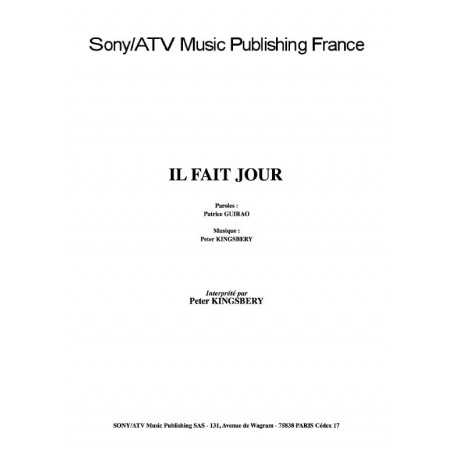 IL FAIT JOUR
