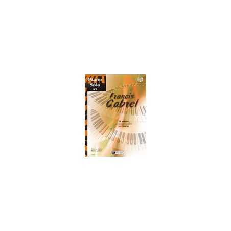 PIANO SOLO N°5 : FRANCIS CABREL (+CD)