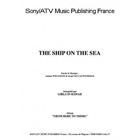 THE SHIP ON THE SEA
