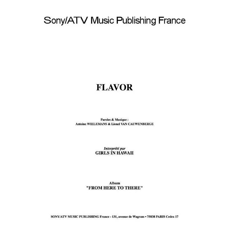 FLAVOR