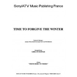 TIME TO FORGIVE THE WINTER