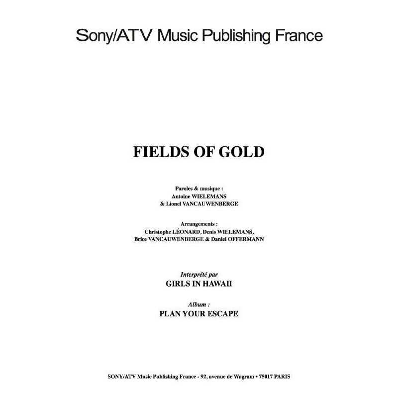 FIELDS OF GOLD