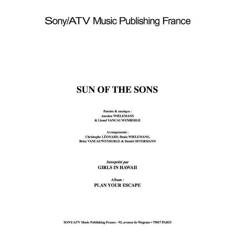 SUN OF THE SONS