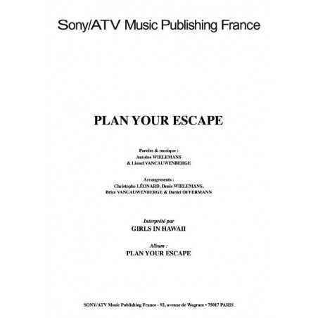 PLAN YOUR ESCAPE