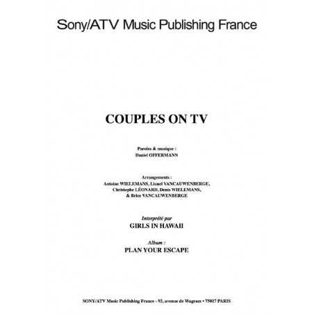 COUPLE ON TV