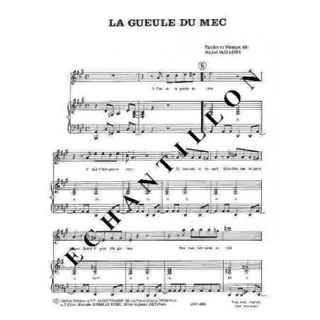 LA GUEULE DU MEC