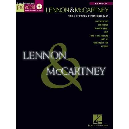 PRO VOCAL VOL.14 - LENNON & McCARTNEY (+CD)