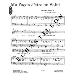 MA FAÇON D'ÊTRE UN SAINT