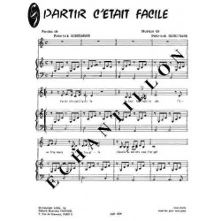 PARTIR C'ÉTAIT FACILE