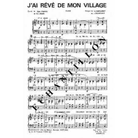J'AI RÊVÉ DE MON VILLAGE / L'AMI FRITZ SE MARIE