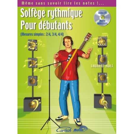 SOLFÈGE RYTHMIQUE POUR DÉBUTANTS (+CD)