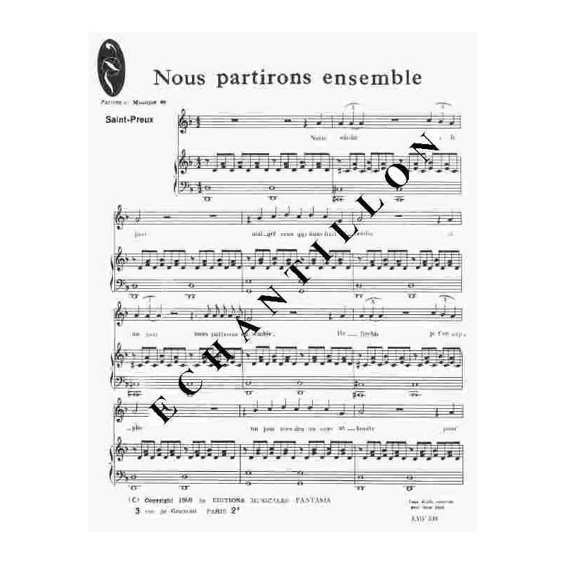 NOUS PARTIRONS ENSEMBLE