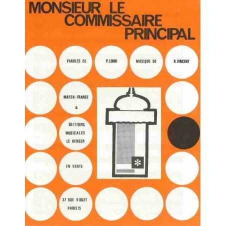 MONSIEUR LE COMMISSAIRE PRINCIPAL