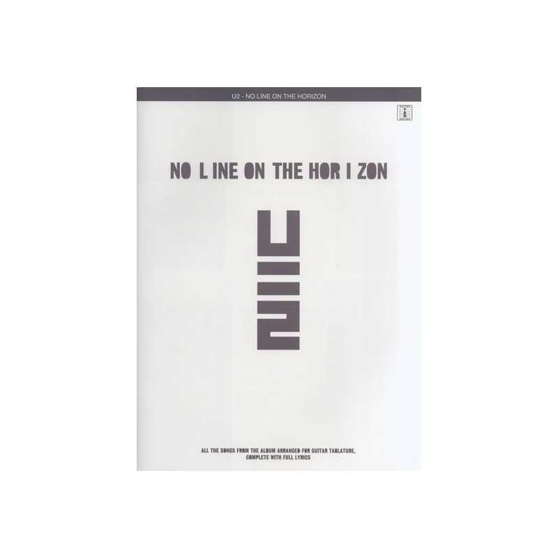 U2 NO LINE ON THE HORIZON (TAB)