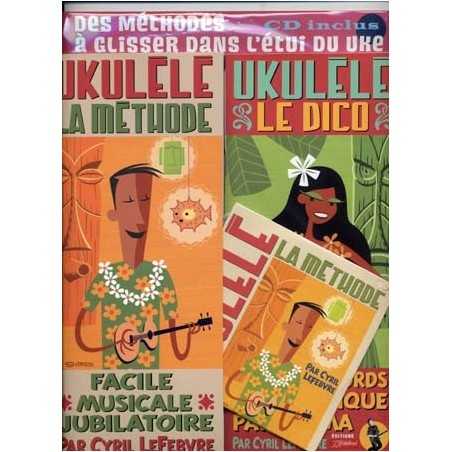 UKULELE PACK : MÉTHODE + DICO (+CD)
