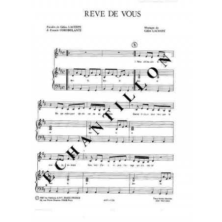 REVE DE VOUS