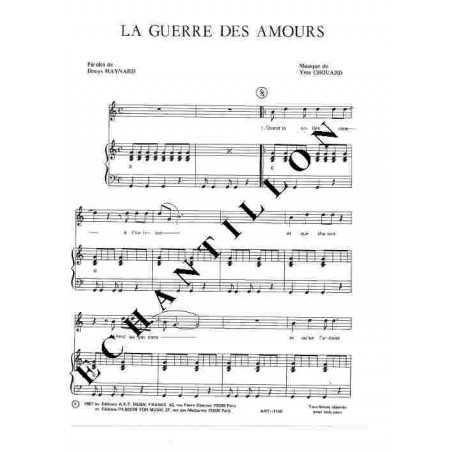 LA GUERRE DES AMOURS