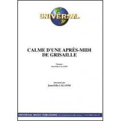 CALME D'UNE APRÈS-MIDI DE GRISAILLE