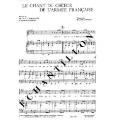 LE CHANT DU CHŒUR DE L'ARMÉE FRANÇAISE