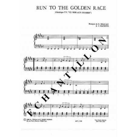 RUN TO THE GOLDEN RACE