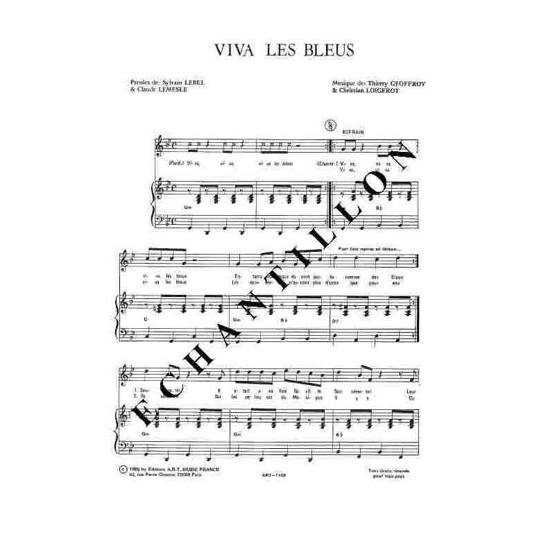 VIVA LES BLEUS