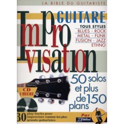 IMROVISATION GUITARE TOUS STYLES (+CD)