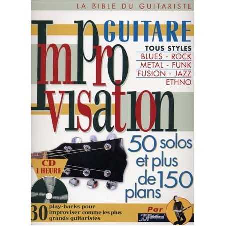 IMROVISATION GUITARE TOUS STYLES (+CD)