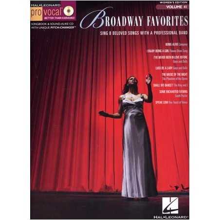 PRO VOCAL VOL.41 - BROADWAY FAVORITES (+CD)