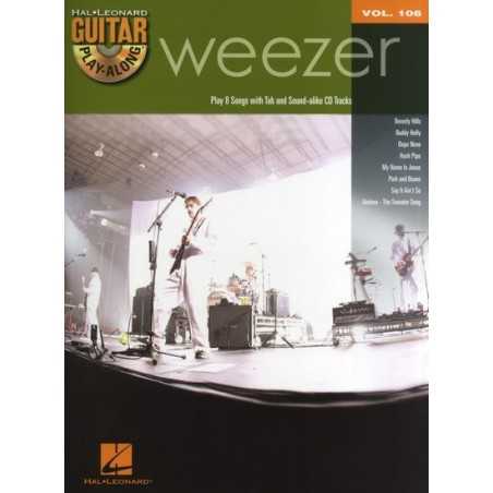 GUITAR PLAY ALONG VOL.106 WEEZER (+CD)