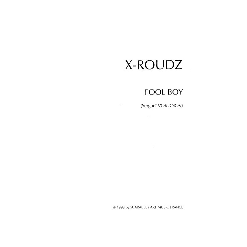 FOOL BOY