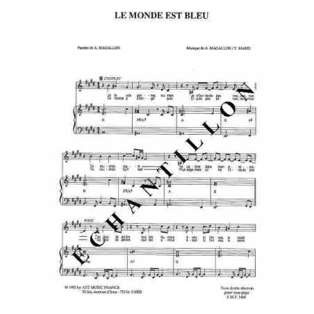 LE MONDE EST BLEU