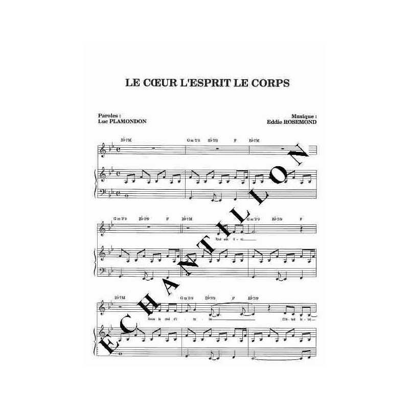 LE COEUR L'ESPRIT LE CORPS
