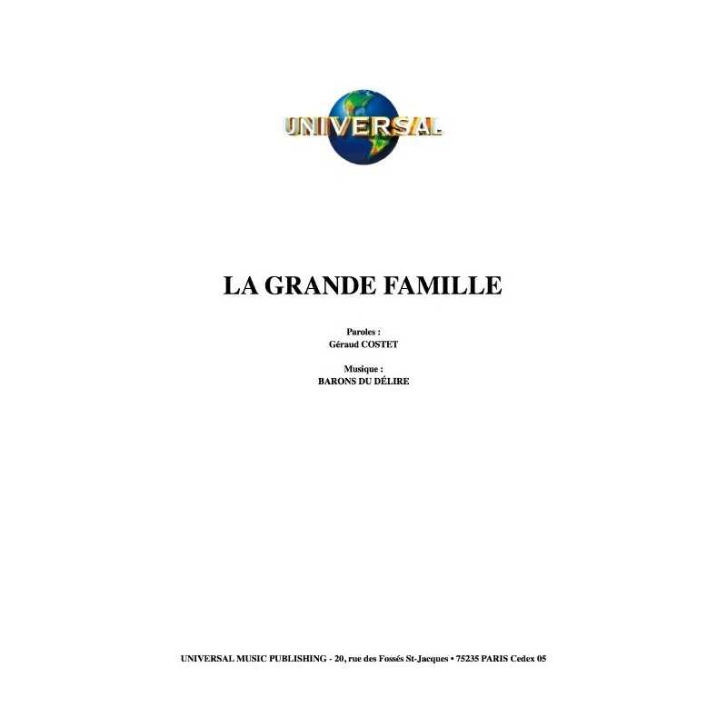 LA GRANDE FAMILLE