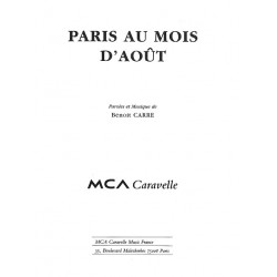 PARIS AU MOIS D'AOÛT
