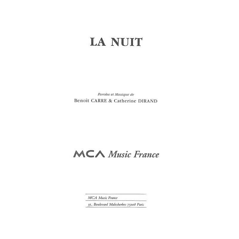 LA NUIT