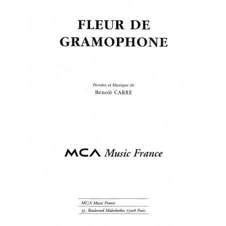 FLEUR DE GRAMOPHONE