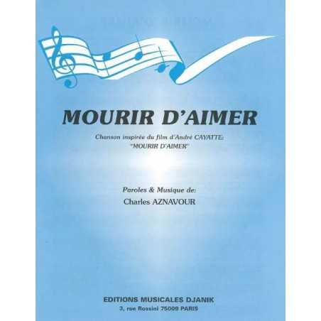 MOURIR D'AIMER
