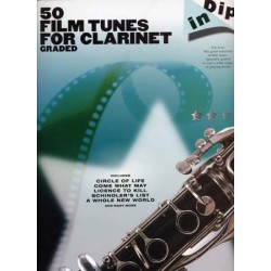 DIP IN 50 FILM TUNES FOR GRADED CLARINET