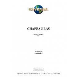 CHAPEAU BAS