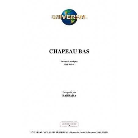 CHAPEAU BAS