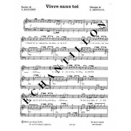 VIVRE SANS TOI