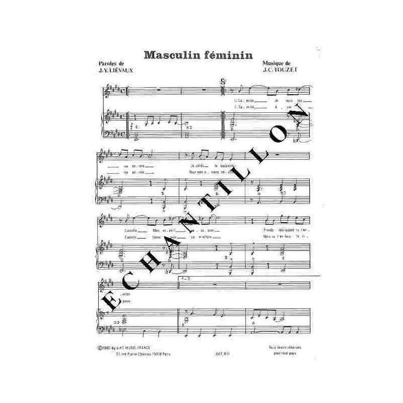 MASCULIN FÉMININ