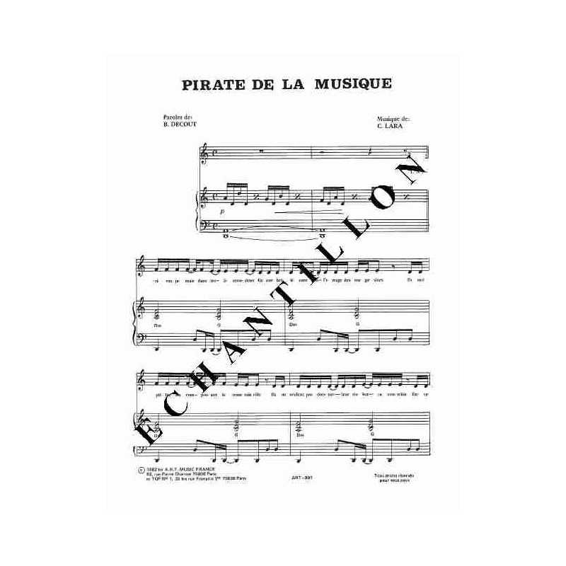 PIRATE DE LA MUSIQUE
