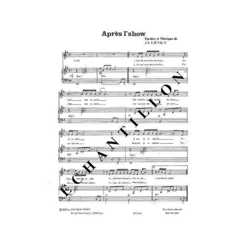 APRÈS L' SHOW