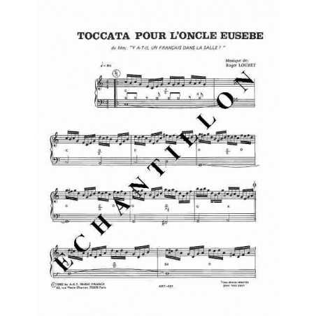 TOCCATA POUR L'ONCLE EUSEBE