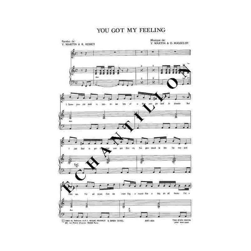 YOU GOT MY FEELING