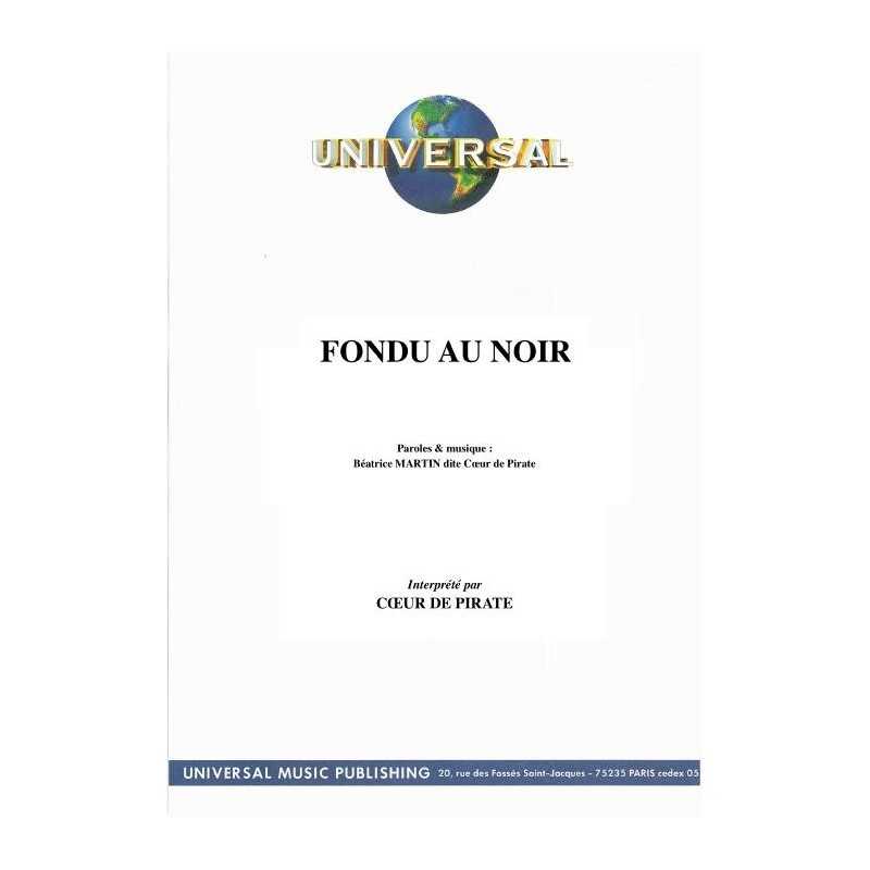 FONDU AU NOIR