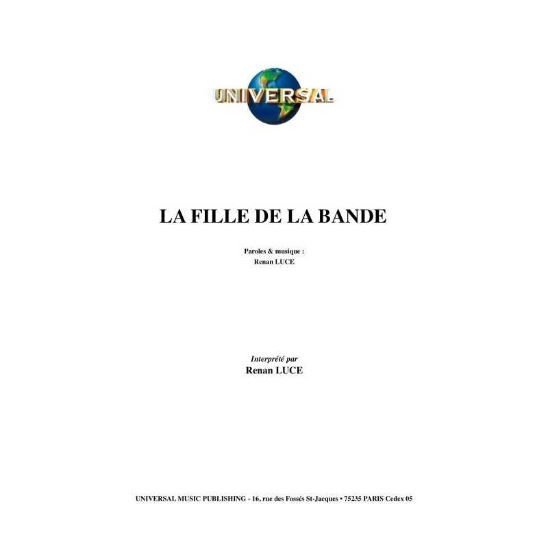 LA FILLE DE LA BANDE
