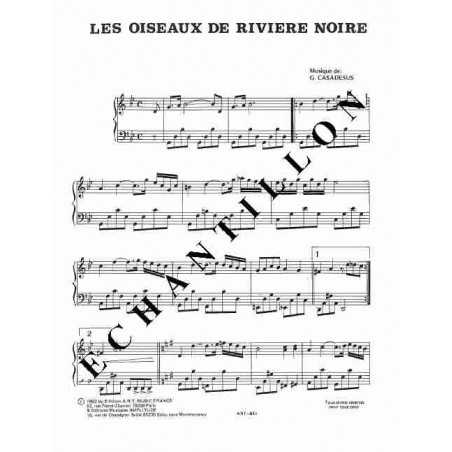 LES OISEAUX DE RIVIÈRE NOIRE